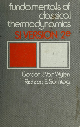 Cover for Fundamentals of classical thermodynamics
