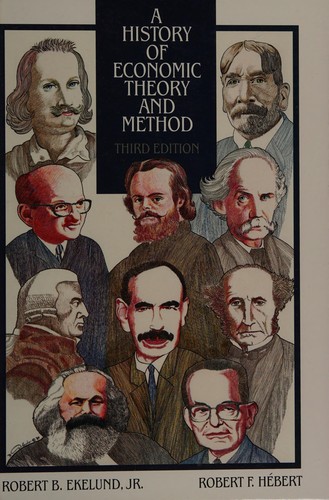 Cover for A history of economic theory and method