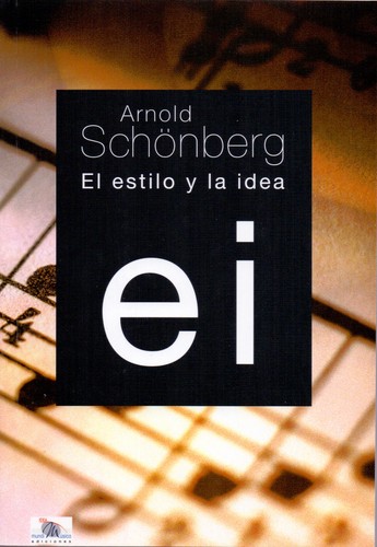Cover for El estilo y la idea