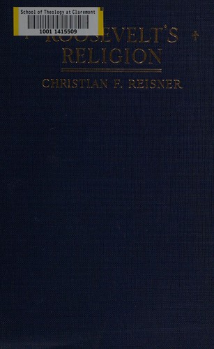 Cover for Roosevelt's religion