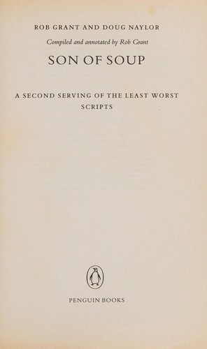 Cover for Son of Soup