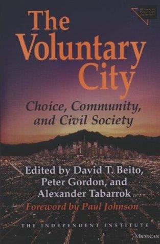 Cover for The Voluntary City