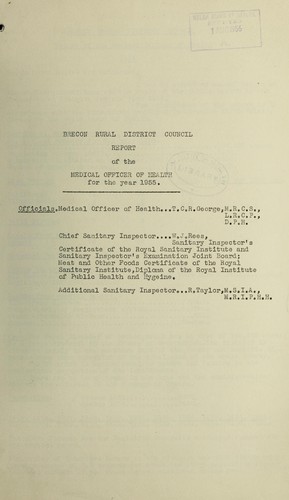 Cover for [Report 1955]