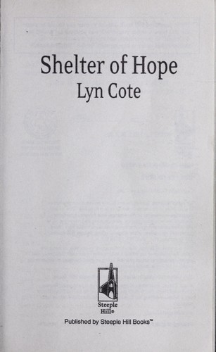 Cover for Shelter of hope