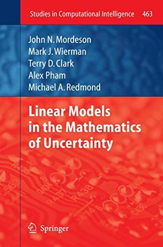 Cover for Linear Models in the Mathematics of Uncertainty