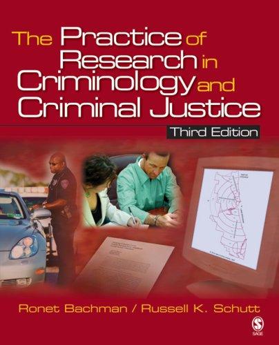 Cover for The Practice of Research in Criminology and Criminal Justice (Practice of Research in Criminology & Criminal Justice)