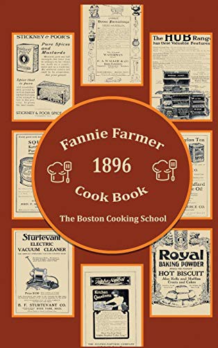 Cover for Fannie Farmer 1896 Cook Book