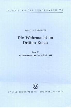 Cover for Die Wehrmacht im Dritten Reich