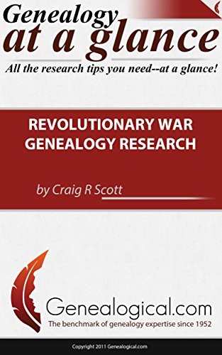 Cover for Genealogy at a Glance: Revolutionary War Genealogy Research