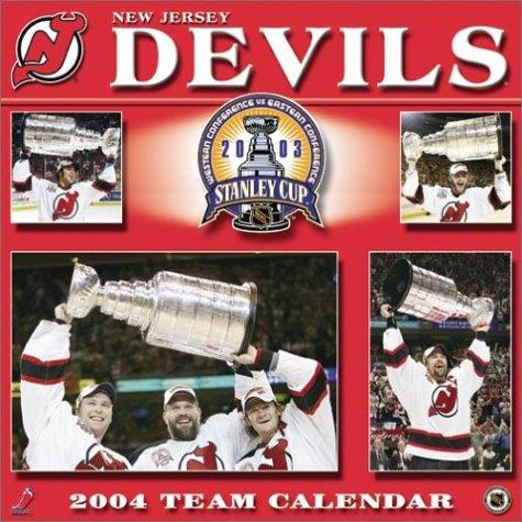 Cover for New Jersey Devils 2004 16-month wall calendar
