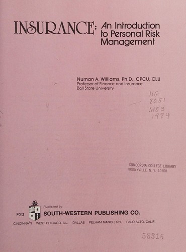 Cover for Insurance