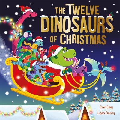 Cover for Twelve Dinosaurs of Christmas