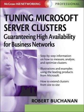 Cover for Tuning Microsoft server clusters