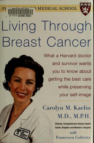 Cover for Living through breast cancer