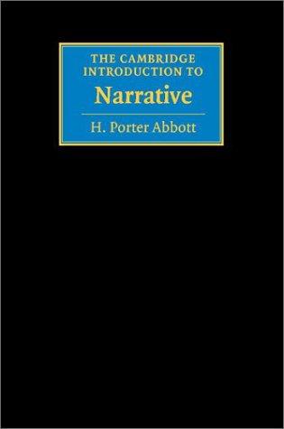 Cover for The Cambridge introduction to narrative