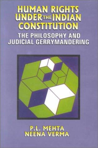 Cover for Human rights under the Indian constitution