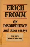Cover for On disobedience