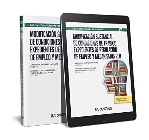 Cover for Modificación sustancial de condiciones de trabajo, expedientes de regulación temporal de empleo y mecanismos
