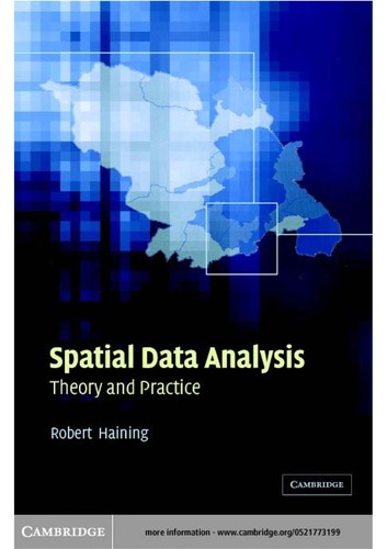 Cover for SPATIAL DATA ANALYSIS: THEORY AND PRACTICE.