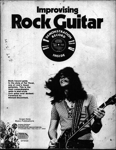 Cover for Improvising Rock Guitar