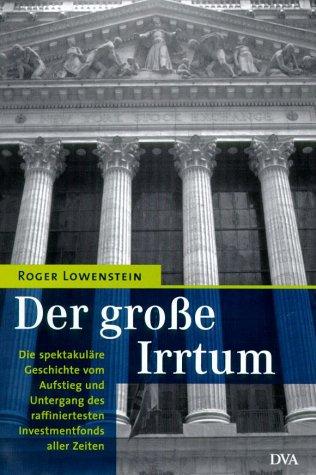Cover for Der große Irrtum.