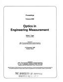 Cover for Optics in engineering measurement