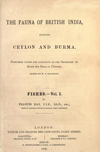 Cover for Fishes.