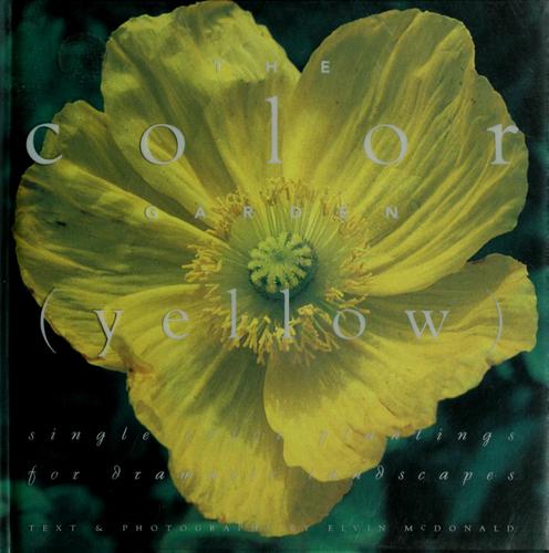 Cover for The color garden (yellow)