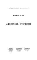 Cover for De Ferenczi à Winnicott