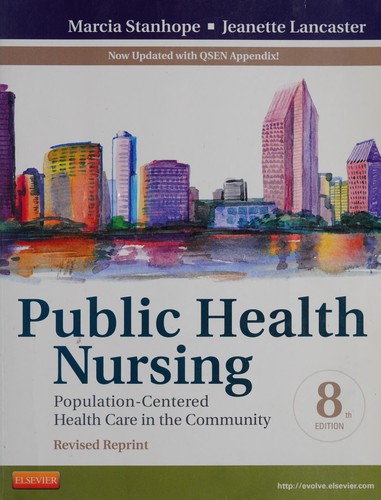 Cover for Public Health Nursing - Revised Reprint