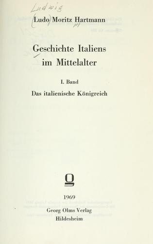 Cover for Geschichte Italiens im mittelalter