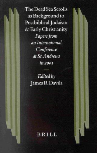 Cover for The Dead Sea Scrolls As Background to Postbiblical Judaism and Early Christianity