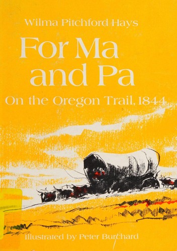 Cover for For Ma and Pa on the Oregon Trail, 1844