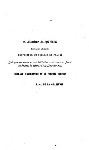 Cover for De la catégorie du temps...