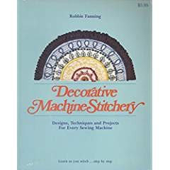 Cover for Decorative machine stitchery
