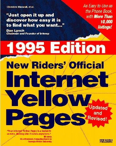 Cover for New Riders' Official Internet Yellow Pages