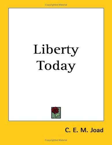 Cover for Liberty Today