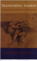 Cover for Transuming passion