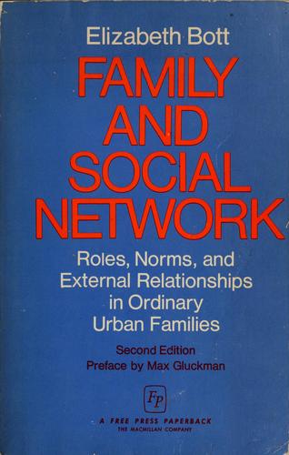 Cover for Family and social network