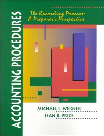 Cover for Accounting Procedures