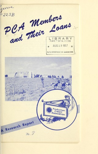 Cover for PCA members and their loans