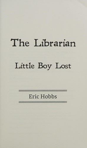 Cover for Librarian (Book One: Little Boy Lost)