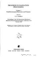 Cover for Progress in Radiation Processing