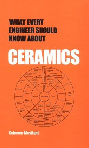 Cover for What every engineer should know about ceramics