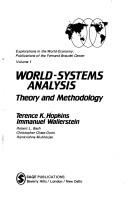 Cover for World-systems analysis