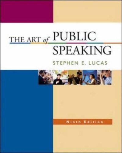 Cover for The Art of Public Speaking with Learning Tools Suite (Student CD-ROMs 5.0, Audio Abridgement CD set, PowerWeb, & Topic Finder)