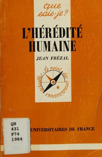 Cover for L' hérédité humaine
