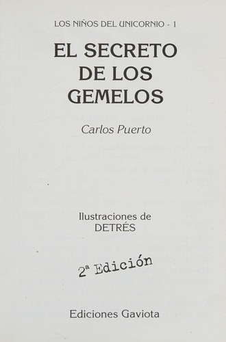 Cover for El Secreto de Los Gemelos