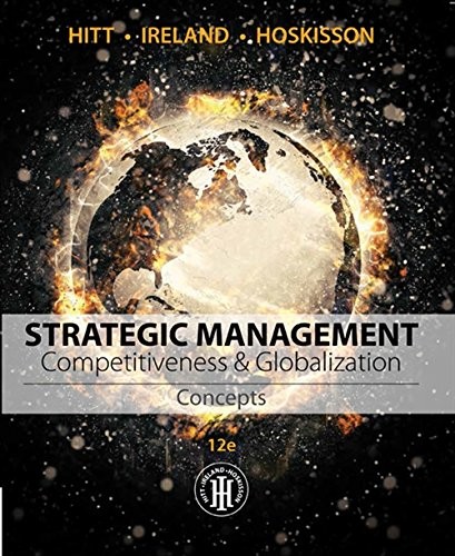 Cover for Strategic Management : Concepts