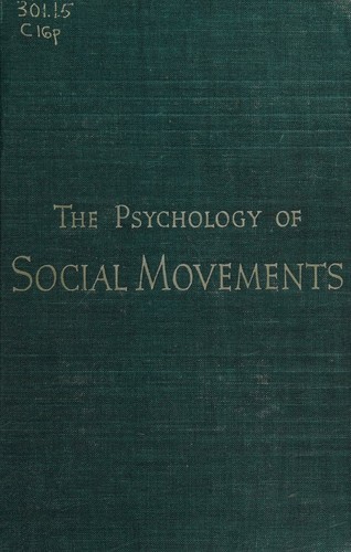 Cover for the psychology of social movements
